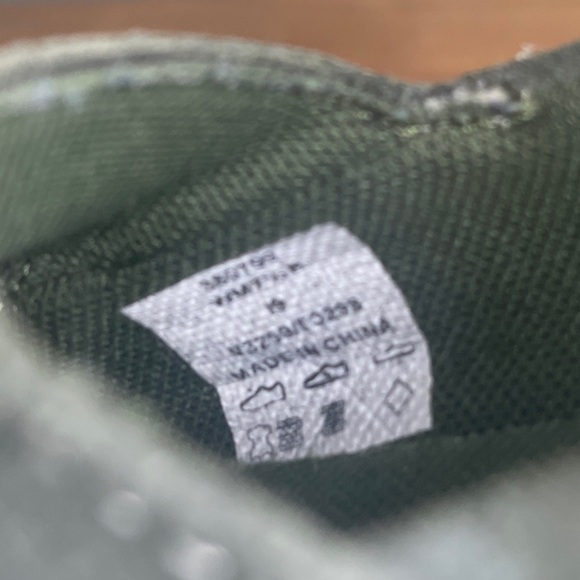 Lands' End Green Oxford Ivy Mary Jane Trekker Comfort 7.5 - Picture 4 of 6